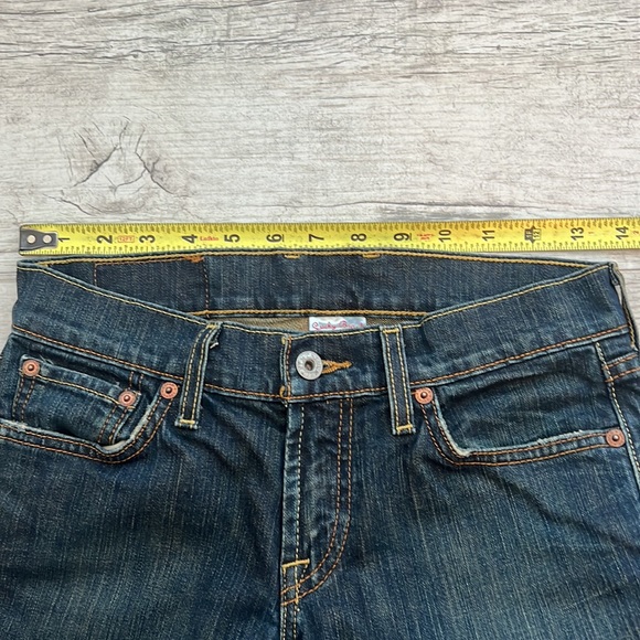 Lucky Brand Dungarees By Gene Montesano Sundown Straight Jeans Size 25 Reg - Picture 8 of 14